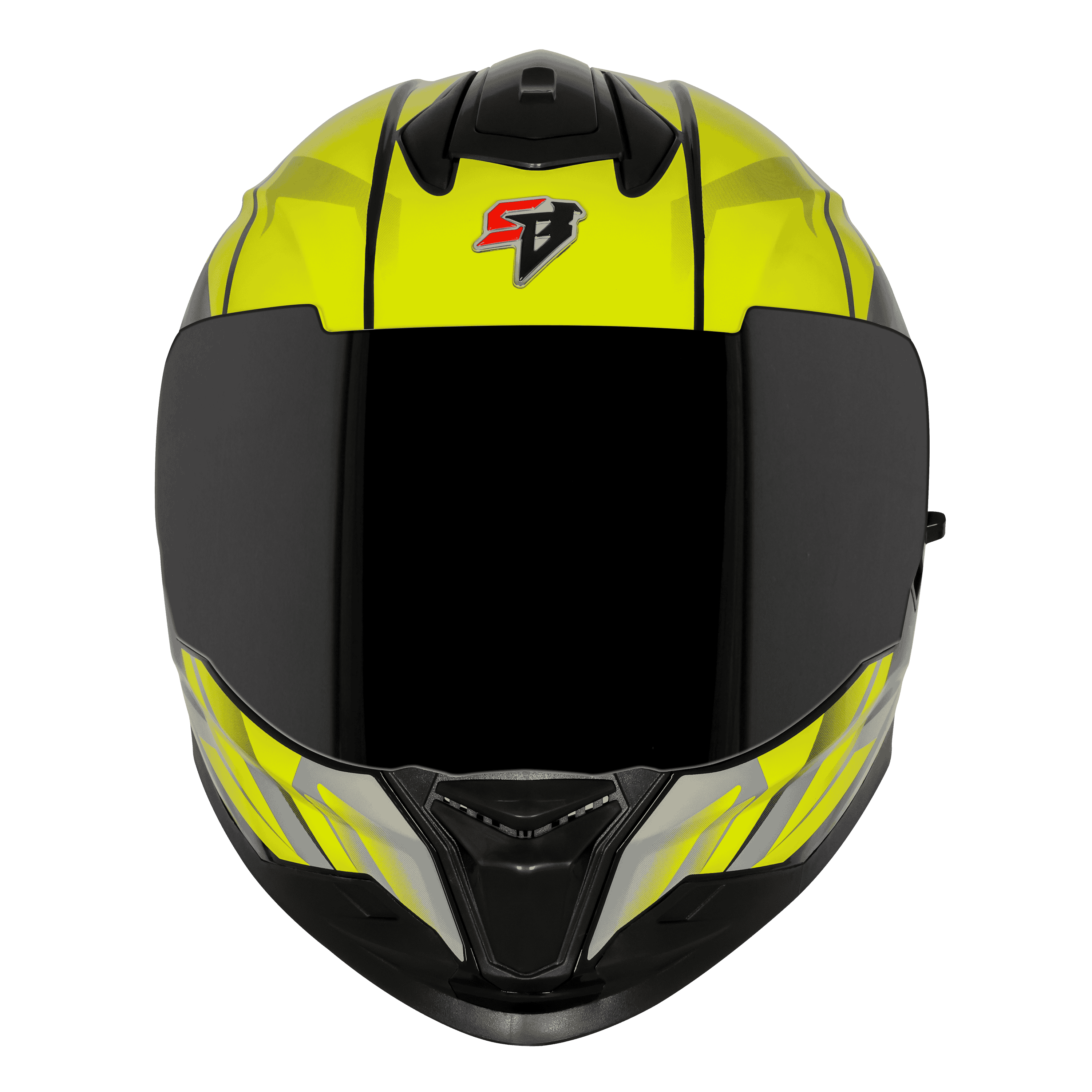SBH-57 ISS FIGHTER F4 MAT BLACK WITH FLUO YELLOW 